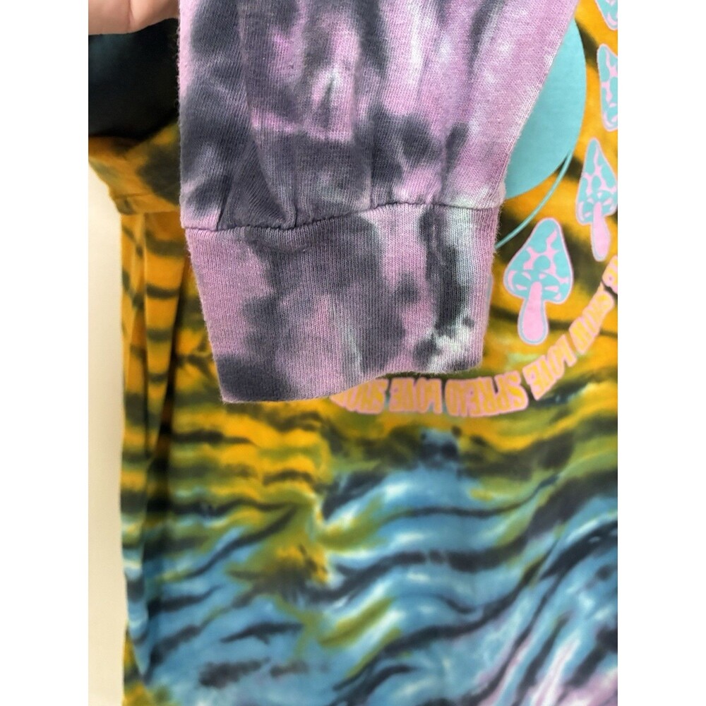 Griz Limited Edition XL Longsleeve Show Love Spread Love Tie Dye Mushrooms - Picture 13 of 13
